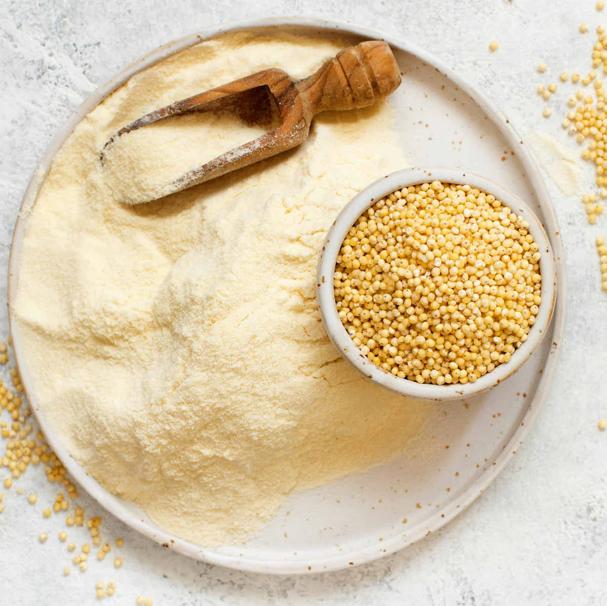 Organic Millet Flour 1kg - Image 3